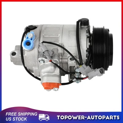 AC A/C Compressor Fits Lexus LS430 4.3L 2001 2002 2003 7SBU16C - Image 1 of 4
