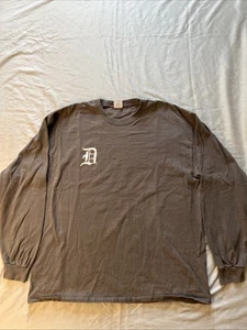 Detroit Tigers Long Sleeve T Shirt Gildan XL - Picture 1 of 11
