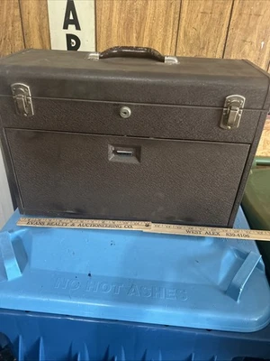 Vintage KENNEDY Model 520 7 Drawer Machinist Tool Chest/Box (no key) Nice Shape! - Image 1 of 4