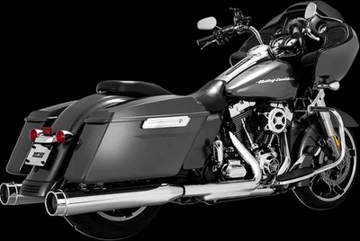 Silenciador deslizable cromado VH 4,5 pulgadas Torquer 450 Harley Street Glide Special 14-16 Foto 1 de 4