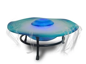 8 in Tabletop Mist Fountain With 12 Color-Changing LED Lights and Inline Cont... - Picture 1 of 7