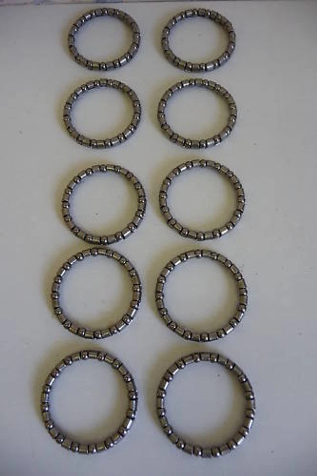 1" Caged Headset Bearings - 37mm Diameter cages for vintage bikes  PACK of 10 - Image 1 of 1
