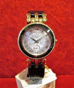 1990er Original Pierre BALMAIN "Les Arabesques" schwarzes Modell Armbanduhr - N.O.S. - Bild 1 von 8