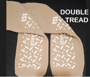 4 Paar DOPPELPROFIL rutschfeste Krankenhaus-Hüttenschuhe Socken XL HERRENGRÖSSE 8-10 - Bild 1 von 5