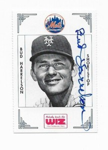 1991 NY Mets Autographed Wiz Baseball Cards. You pick!