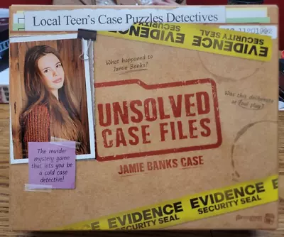 Unsolved Case Files: Jamie Banks Case Game By Pressman (Used But Complete) - Image 1 of 4