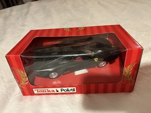 NIB Tonka Polistil Ferrari GTO 1/16, Color: Black, Diecast Model made in Italy - Picture 1 of 8