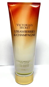 🌷VICTORIA'S SECRET FRAGRANT MOISTURIZING BODY LOTION STRAWBERRIES & CHAMPAGNE🌷 - Picture 1 of 1