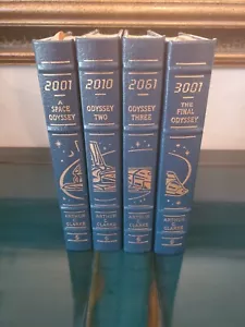 Easton Press 2001 2010 2061 3001 A Space Odyssey 4 volume Set Arthur C Clarke - Picture 1 of 4