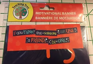 Lehrerressource: Motivationsbanner / Charakterbildung - Sei ein Freund - Bild 1 von 3