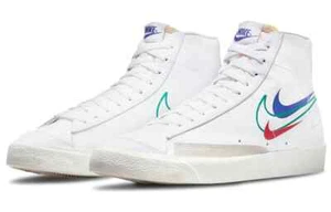 NIKE BLAZER MEDIADOS DEL 77: BLANCO/VERDE RUIDO-JUEGO REAL: REINO UNIDO 11,5-EUR 47 - Imagen 1 de 24