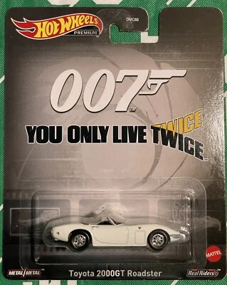 Hot Wheels Premium 2023 007 You Only Live Once Toyota 2000GT Roadster -1:64- - Image 1 of 4