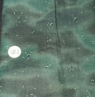 Tela de coser de edredón de 2 1/4 yardas rosa dulce Robert Kaufman verde con mini burbujas Foto 1 de 3