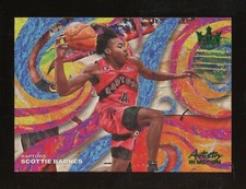 2022-23 Panini Court Kings #28 Scottie Barnes Artist In motion Green 3/25