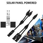 1 Pair Solar Y Connector Cable Plug Inline Solar PV Panel IP67 Waterproof