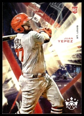 2022 Panini Diamond Kings Juan Yepez Rookie St. Louis Cardinals #93 R170 - Image 1 of 2