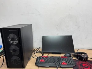 ASC TECHNOLOGY Gaming PC Tower, i7, 16GB RAM, 256GB SSD + 1TB HDD, RTX - Foto 1 di 12