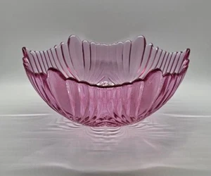 Fenton Dusty Rose Bowl Beauty Pattern - Picture 1 of 17
