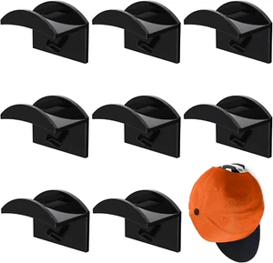 8 Stück Basecap Halterung Wand.Cap Halterung.Cap Halter.Cap Halterung Wand.Minim - Bild 1 von 7