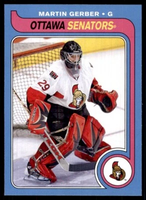 2008-09 O-Pee-Chee 1979-80 Retro Martin Gerber Ottawa Senators #244 - Image 1 of 2