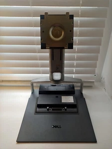 DELL LATITUDE E PRECISION M 17"-22" MONITOR STAND 1M5Y2 WITH E-PORT DOCK K07A - Picture 1 of 15