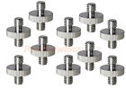 10 x Stainless Steel 1/4" to 1/4" Male Screw Adapter for Camera Tripod QR Plate