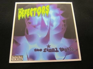 The Defectors - The Final Thrill - EX - CardSleevePROMO!!!!!!! - Imagen 1 de 2