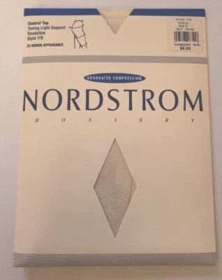 Nordstrom Vanilla Style 179 Size B Pantyhose NEW - Image 1 of 2