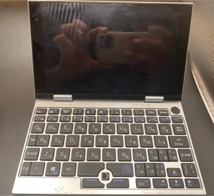 UŻYWANY Nanote P8 UMPC-02-SR Silver Ultra Mobile UMPC Windows10 WiFi - Zdjęcie 1 z 9