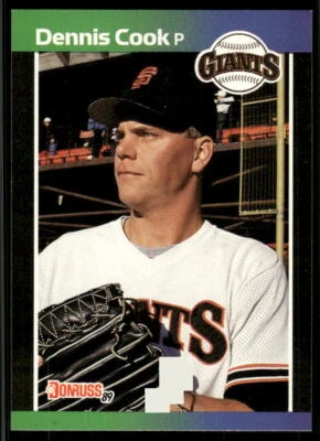 1989 Donruss #646a Dennis Cook - Image 1 of 2