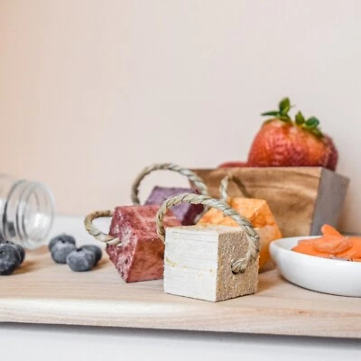 LITTLE BEAST TREATS Balsa Throws - Fruit Infused Balsa Wood for Rabbits and Small Pets