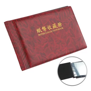 Hobby Money Pocket Wallet Currency Banknote Collection Album for 20 Notes 2018 - Picture 1 of 24