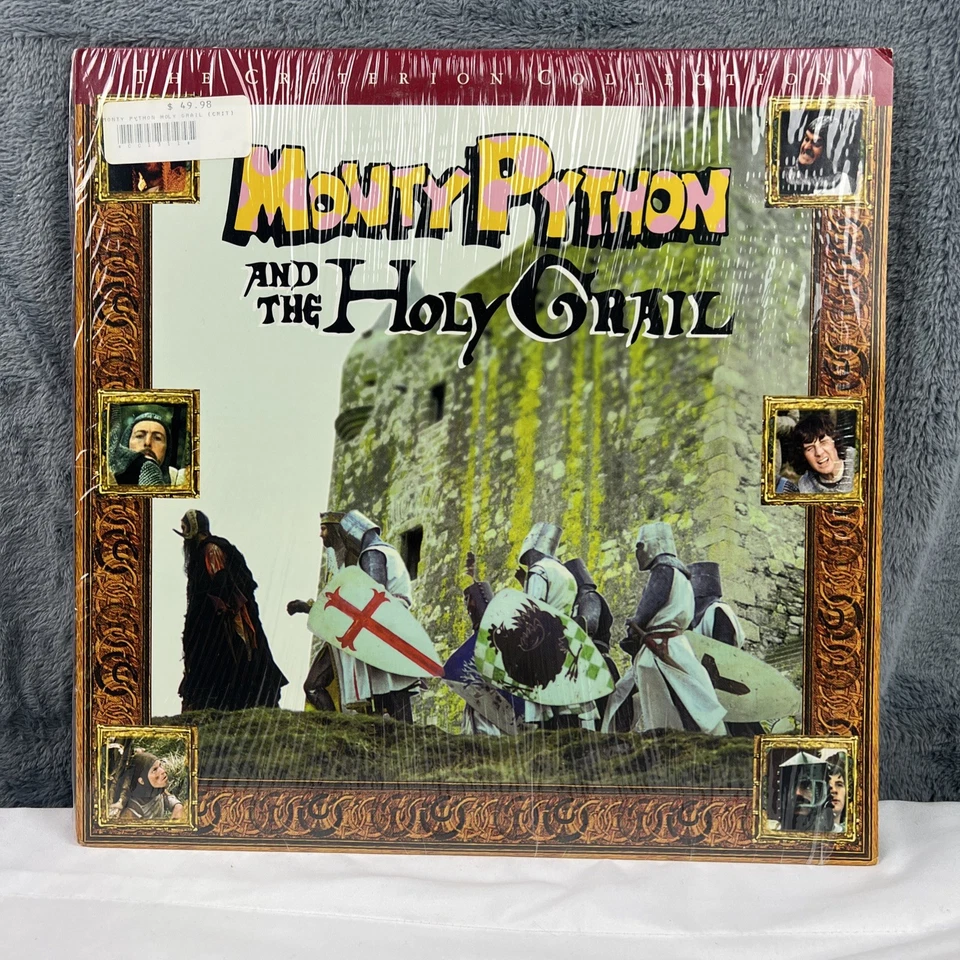 Monty Python and the Holy Grail (1975) Criterion Collection Laserdisc in shrink - Image 1 of 4