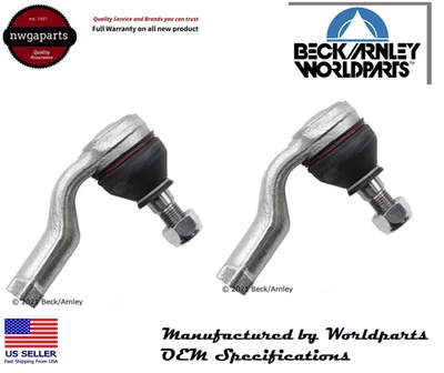 Juego de extremos de barra de amarre para Mazda Miata 1990-2005 exterior delantero izquierdo y derecho Foto 1 de 4