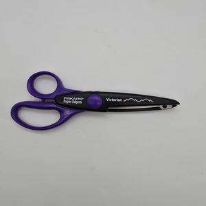 Fiskars Paper Edgers Crafting Scissors VICTORIAN Pattern Scrapbooking Papercraft - Picture 1 of 4