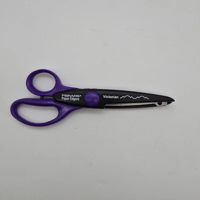 Fiskars Paper Edgers Crafting Scissors VICTORIAN Pattern Scrapbooking Papercraft - Image 1 of 4