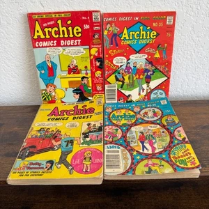 Lot of 4 Vintage Archie Comics Digest  Paperback Books Book Number 1 Is Included - Picture 1 of 17