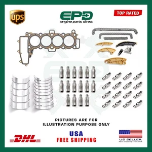 Land Rover AJ200 204DTA Timing chain Kit + Engine Rebuild kit Jaguar 2.0 Diesel - Picture 1 of 6