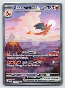Charizard ex 199/165 NM - Pokemon SV: Scarlet & Violet 151 (0708) - Picture 1 of 2