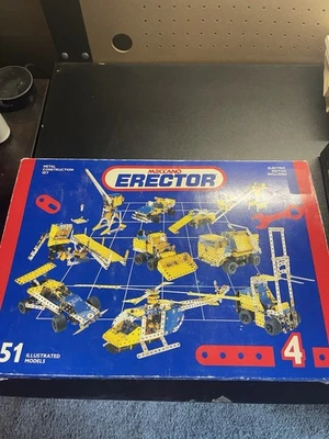 Meccano Erector Set Construction Set Model 51 Models Over 100 Pieces (A1) - Image 1 of 4