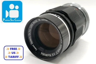 🎦👀🌟N MINT🌟 Olympus E.Zuiko Auto-T 100mm f3.5 Lens for Pen F FT FV From JAPAN - Image 1 of 4