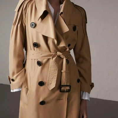 gabardina burberry baythorpe nueva us2/uk4 Foto 1 de 4