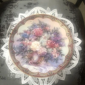 Vtg 1993 Bradford Exchange MAGIC MAKERS by Lena Liu Floral Collector Plate (TL-3 - Picture 1 of 4