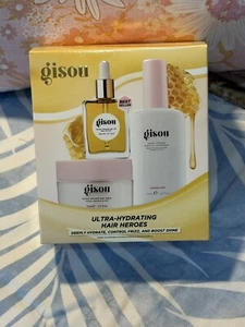 GISOU Ultra Hydrating Hair Heroes -Hair Oil,Hair Mask,Conditioner EXPRESS POST - Picture 1 of 13