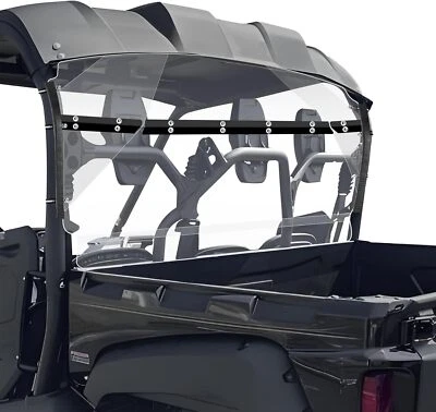 Rear Windshield Clear Back Window Compatible with 2013+ Yamaha Viking 3 Seats Foto 1 de 4