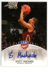 2012-13 Leaf Basketball Scott Machado RC Auto #BA-SM1