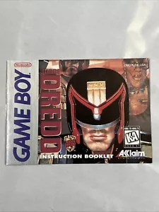 Gameboy Judge Dredd - Solo manual - Imagen 1 de 5