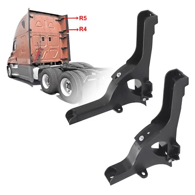 Soporte de bisagra de carenado superior superior negro para Freightliner Cascadia 2008-2017 R4+R5 Foto 1 de 4