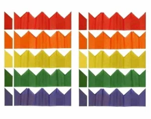 Christmas Cracker Hats Mixed Colours Make Your Own Crackers Xmas Party - Picture 1 of 1