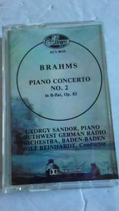 *RARE* Brahms~Piano Concerto No.2 Cassette Tape - Picture 1 of 5